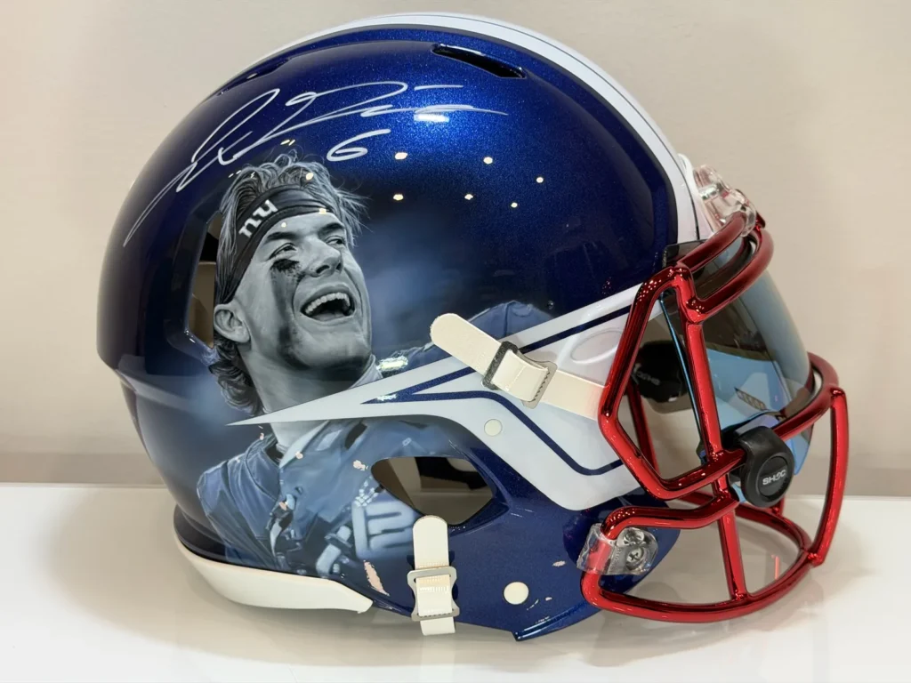New York Giants Helmet — Player Portrait by edens-oasis