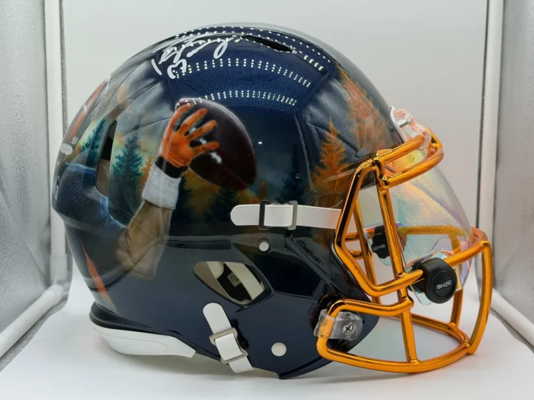 Denver Broncos Helmet by grizzly-airbrush