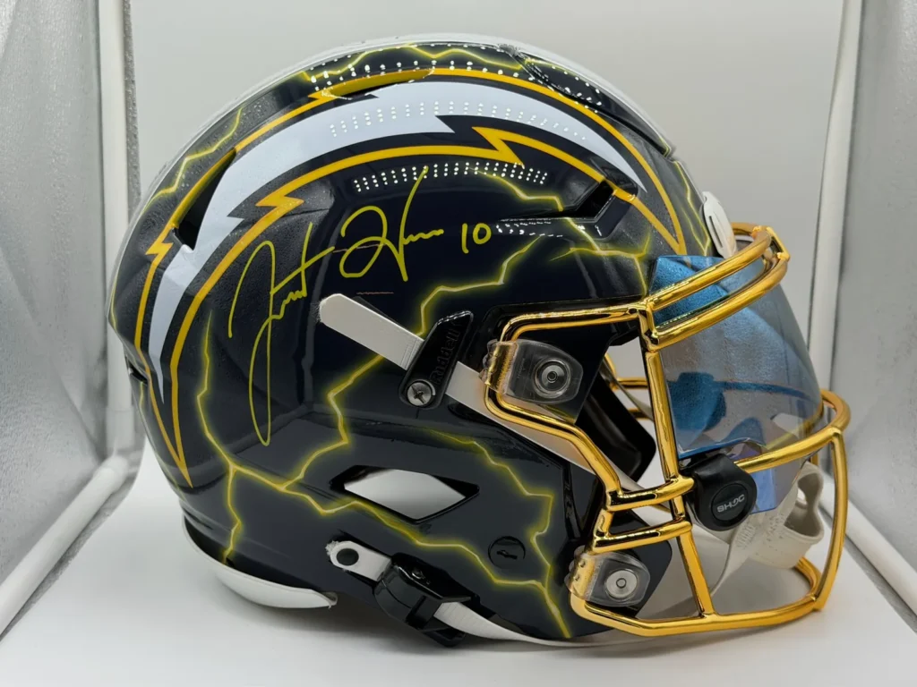 Los Angeles Chargers Helmet by nub-grafix