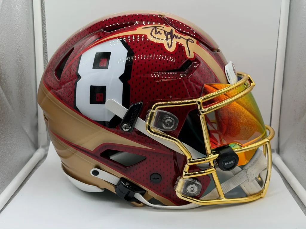 San Francisco 49ers Helmet — Red by nub-grafix