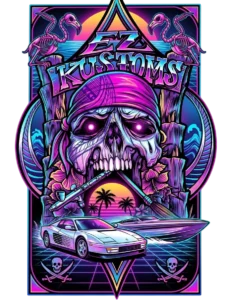 EZ Kustoms logo
